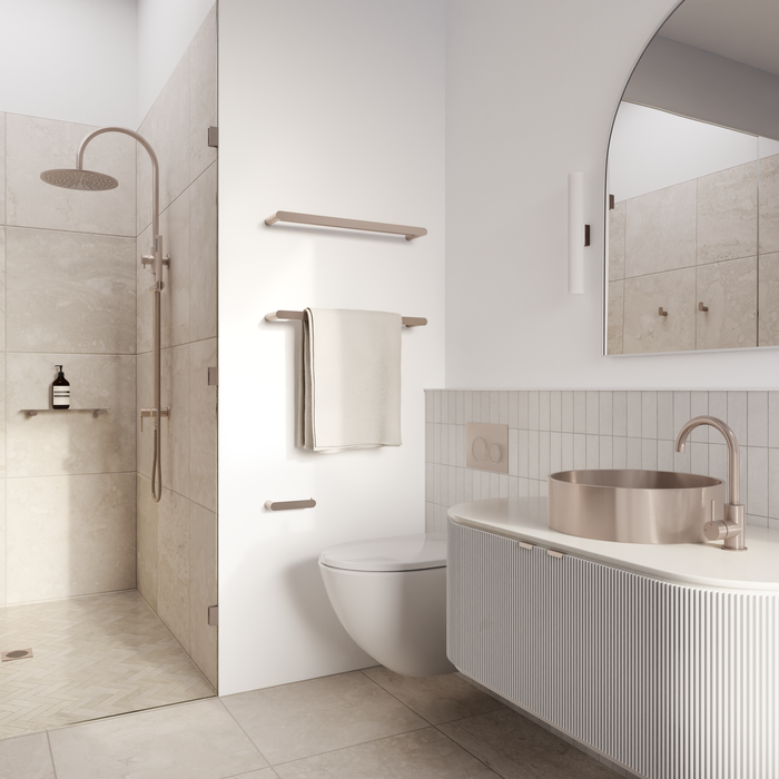 Curvaé Single Robe Hook - Champagne