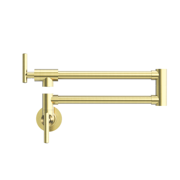 Zen 316L Stainless Steel Pot Filler - Brushed Gold