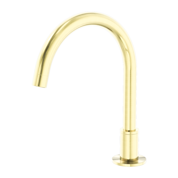 Kara Hob Mount Bath Spout Only G1/2 Female Inlet  - Brushed Gold