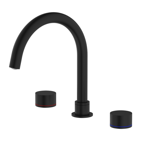 Kara Bath Set - Matte Black