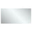 Pencil Edge Rectangular Glue-On Mirror