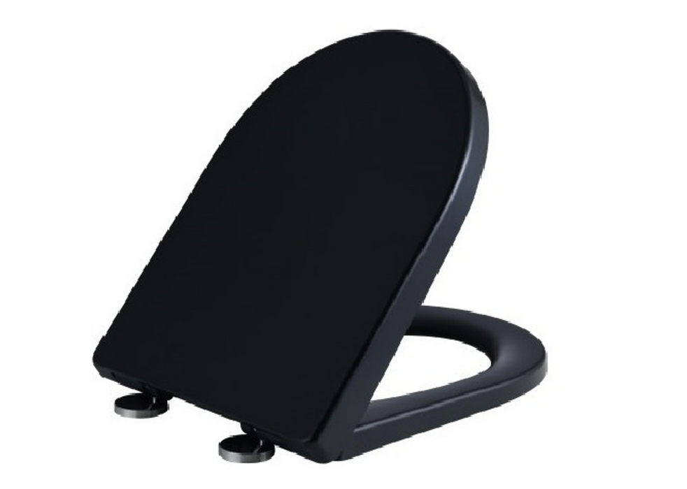 Avery Wall Hung Pan - Gloss Black