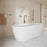 Nero Solid Surface Bath - Matte White
