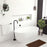 Kaya Solid Surface Bath - Matte White