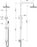 Star Shower Column Set - Chrome