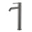 Star Mini High Rise Basin Mixer Curved Spout - Gun Metal