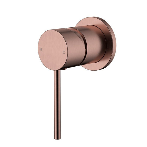 Star Mini Shower Mixer 60mm - Champagne