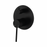Star Mini Shower Diverter Mixer - Matte Black