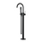 Star Mini Freestanding Bath Mixer  With Hand Shower - Matte Black