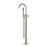 Star Mini Freestanding Bath Mixer  With Hand Shower - Brushed Nickel
