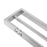 IVANO Series Chrome Double Towel Rail 800mm