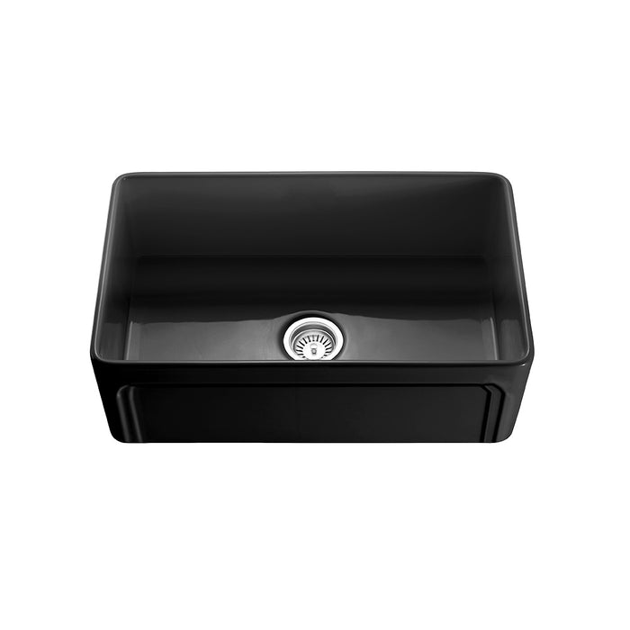 Kensington Fireclay Farmhouse Sink - Black