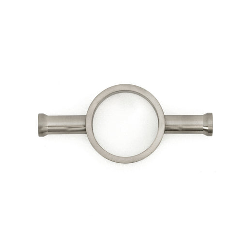 Ring Hook Accessory For Vertical Rails Brushed Nickel
