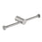 CADDENCE Series Brushed Nickel Double Toilet Paper Holder