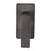 RUSHY Square Brushed Gun Metal Grey Built-in Shower Mixer