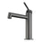 CADDENCE Series Brushed Gun Metal Grey Basin Mixer
