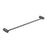 CADDENCE Series Brushed Gun Metal Grey Single Towel Rail 600mm