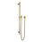 CADDENCE Series Brushed Brass Shower Rail without Handheld Shower