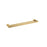 AU Series Brushed Brass Double Towel Rail 600mm