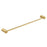 CADDENCE Series Brushed Brass Single Towel Rail 600mm