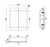 Rec 750x750mm Shaving Cabinet