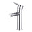 LUCID PIN Round Chrome Basin Mixer