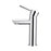 LUCID PIN Round Chrome Basin Mixer