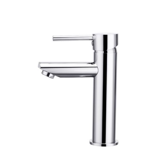 LUCID PIN Round Chrome Basin Mixer