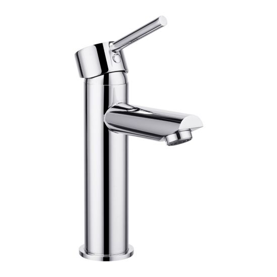 LUCID PIN Round Chrome Basin Mixer