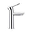 LUCID PIN Round Chrome Basin Mixer