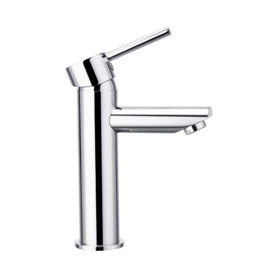 LUCID PIN Round Chrome Basin Mixer