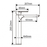VOG Black Tall Basin Mixer