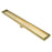 1200 Tile Insert Drain -Pre-Cut or DIY Waste  (80mm Outlet) –  Gold