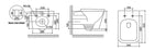 X-Cube Wall Hung Box Rim Pan