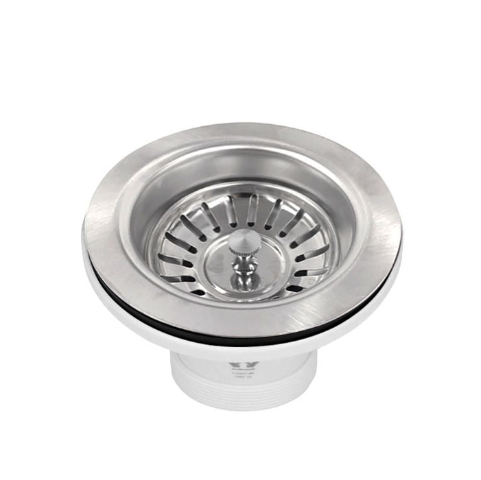 Sink Basket Waste Brushed - Stainless Steel