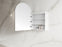 LED Archie Shaving Cabinet White