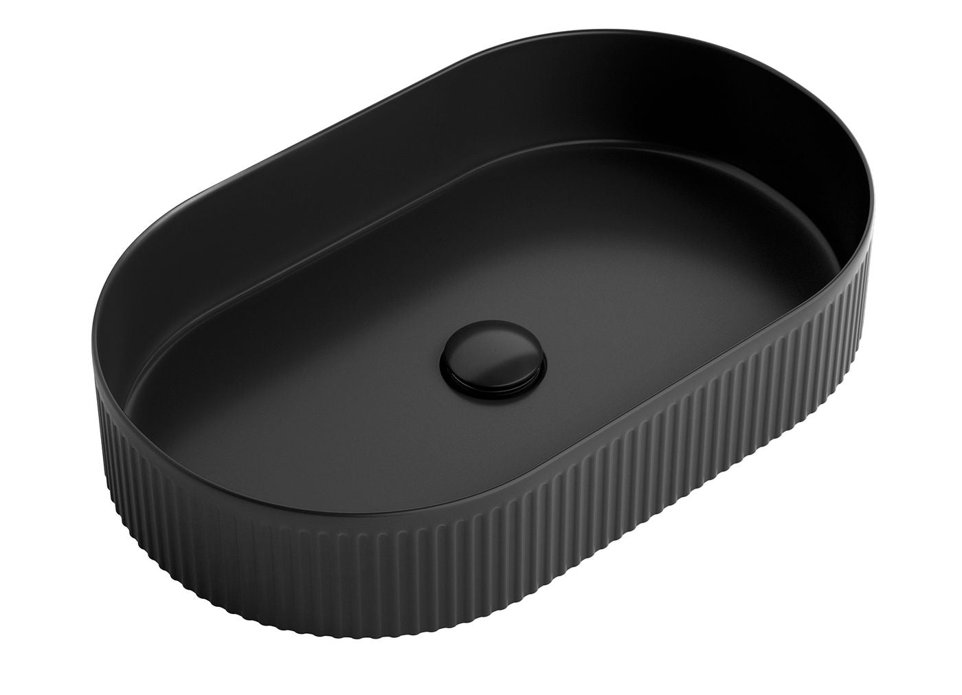 Kensington Oval Basin 560mm - Matte Black
