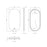 LED NOOSA 900X450 FRAMELESS MIRROR