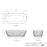 Attica Kensington 1700 Matte White Bath