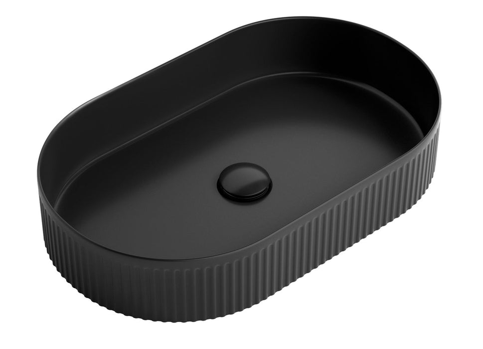 Kensington Oval Basin 580mm  - Matte Black