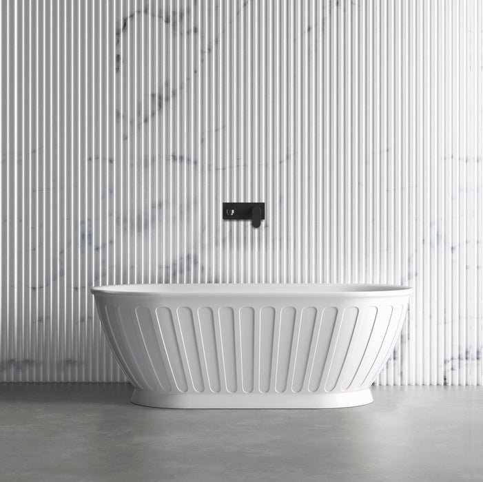 Attica Kensington Bath 1500mm Matte White