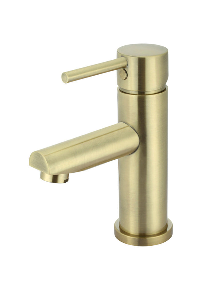 Round Basin Mixer - Tiger Bronze