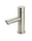 Round Pinless Basin Mixer - Brushed Nickel