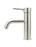 Round Basin Mixer Curved - Brushed Nickel