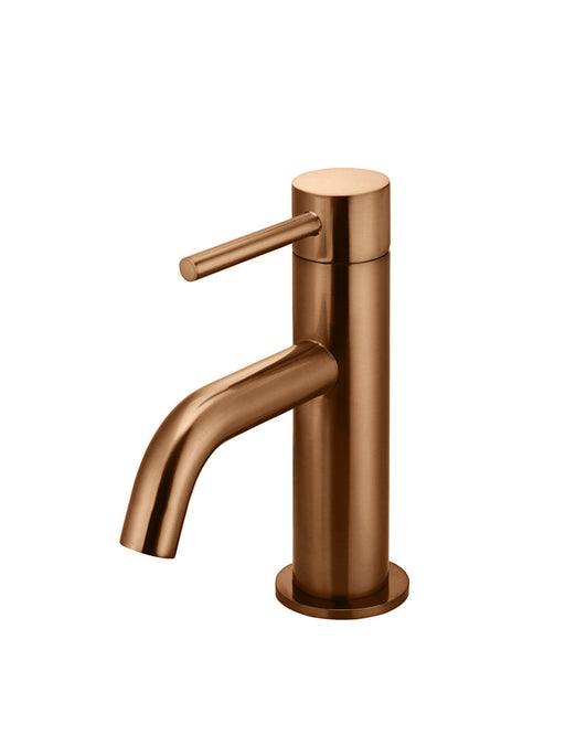 Piccola Basin Mixer Tap - Lustre Bronze