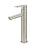 Round Paddle Tall Basin Mixer - Brushed Nickel