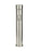 Round Pinless Tall Basin Mixer - Brushed Nickel