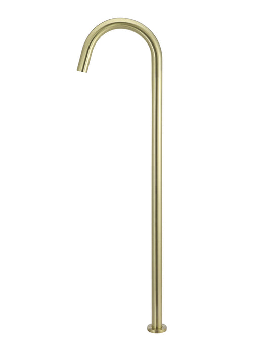 Round Freestanding Bath Spout - Tiger Bronze