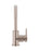 Round Gooseneck Basin Mixer With Cold Start - Champagne