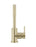 Round Gooseneck Basin Mixer With Cold Start - Tiger Bronze